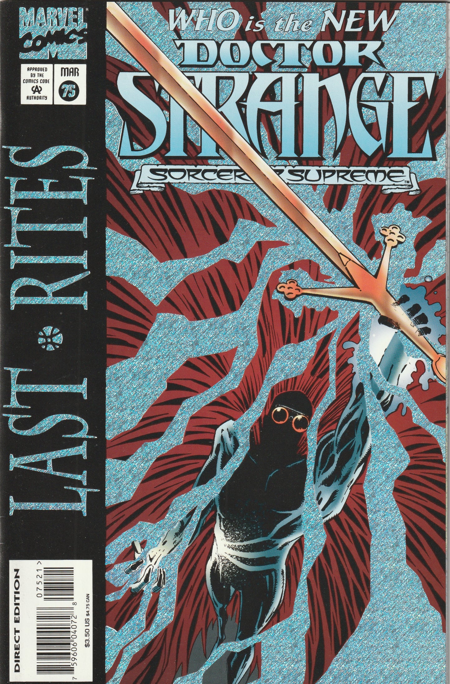 Doctor Strange, Sorcerer Supreme #75 (1995) - Foil embossed cover