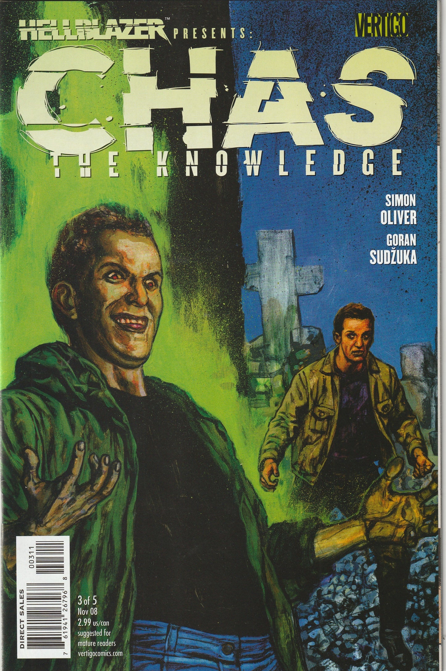 Hellblazer Presents: Chas The Knowledge (2008-2009) - 5 issue mini-series