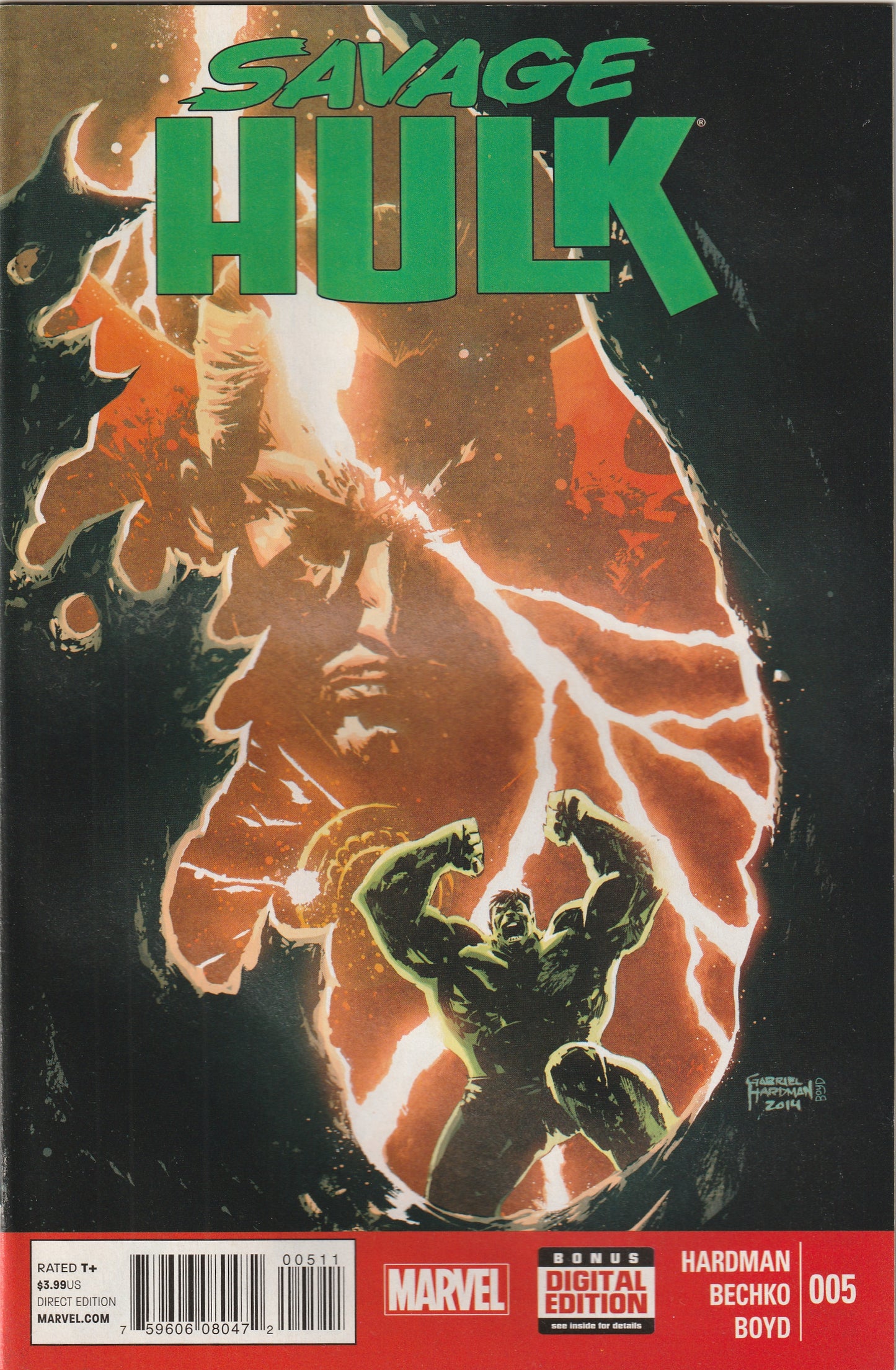 Savage Hulk #5 (2014) - 1st Appearance and Death of Master Ebbin, 1st Appearance of Korv