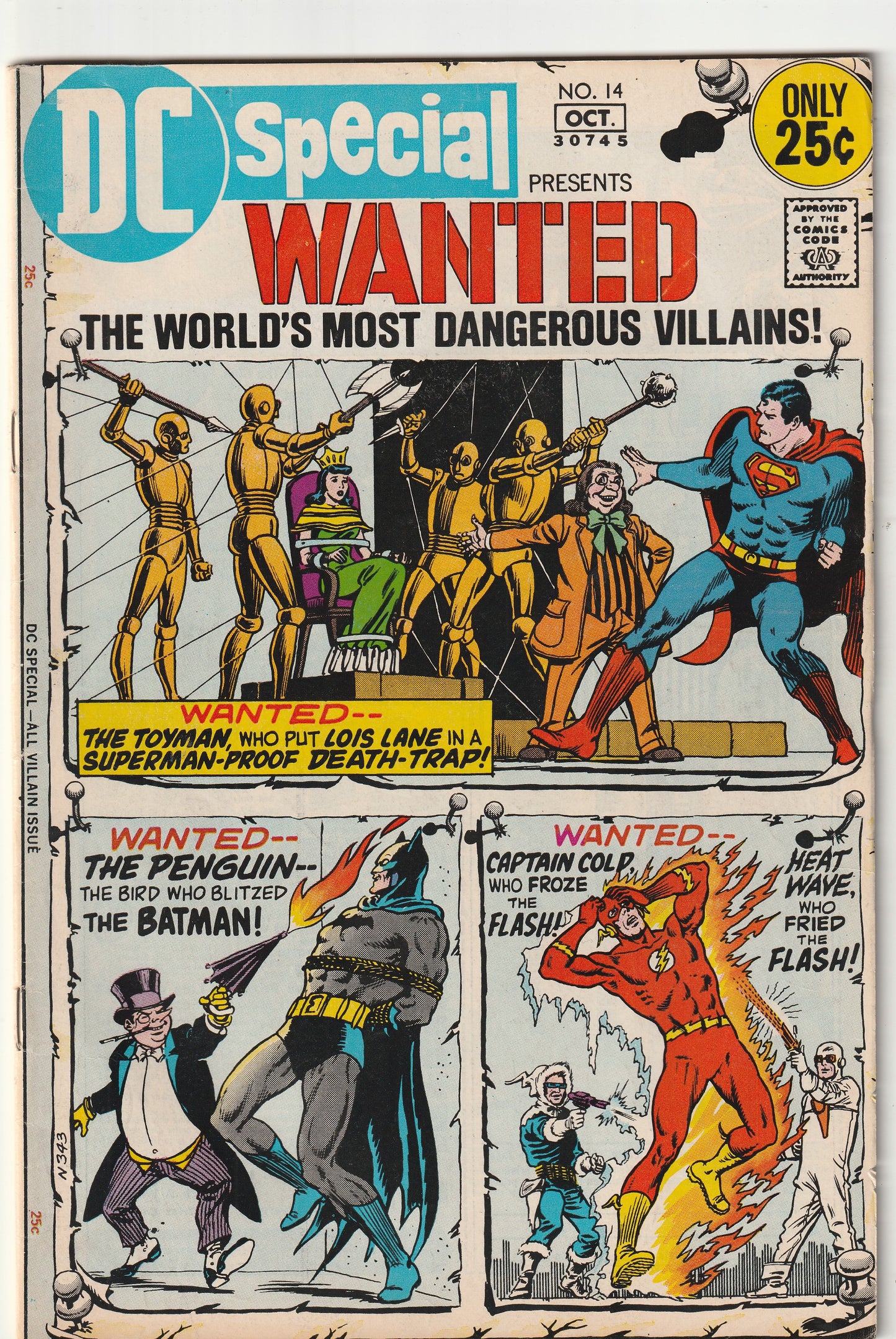 DC Special #14 (1971) Presents Wanted