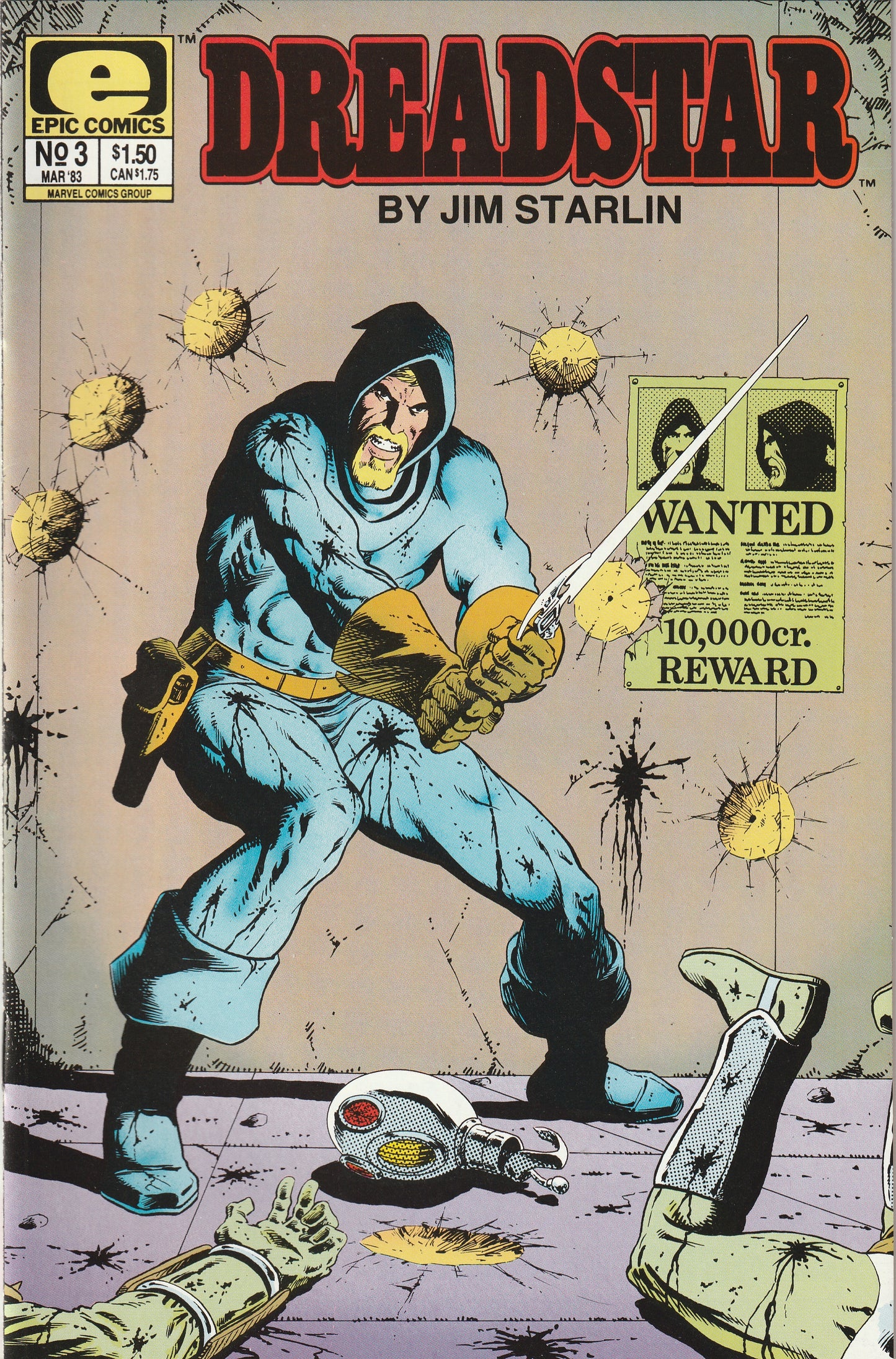 Dreadstar #3 (1983) - Jim Starlin