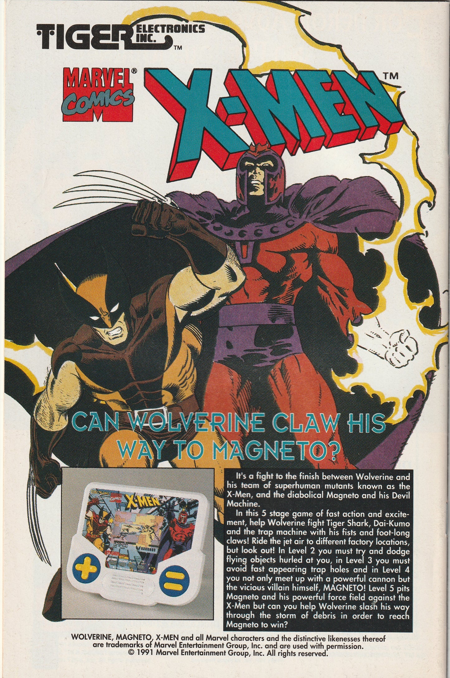 X-Force #5 (1991) - 4th Appearance of Deadpool (Wade Wilson)