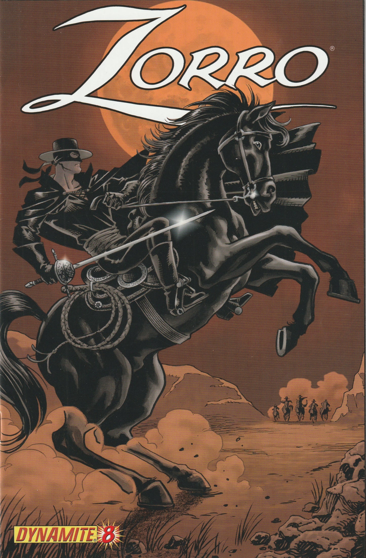 Zorro #8 (2008) - Cover A Matt Wagner