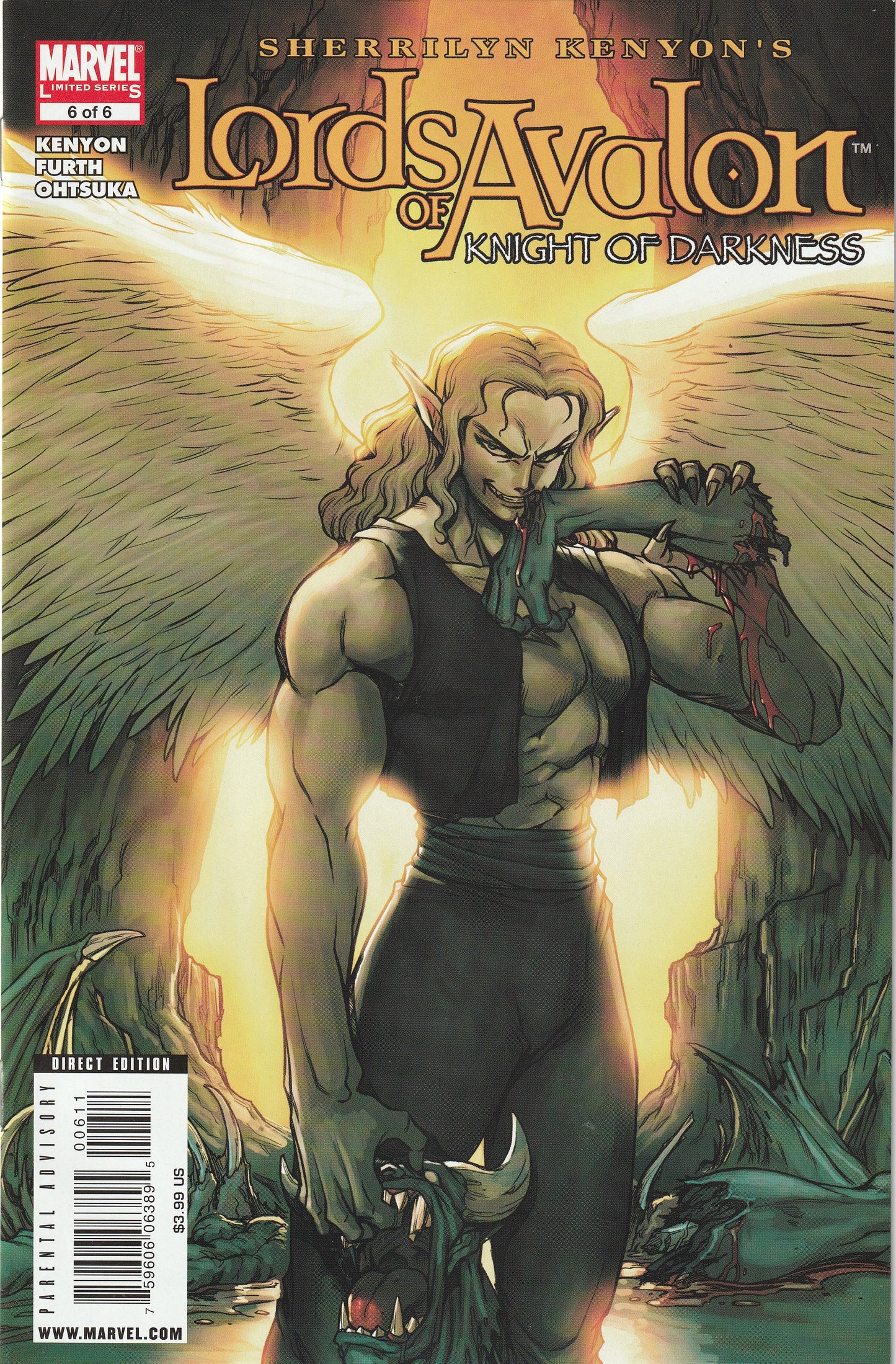 Sherrilyn Kenyon's Lords of Avalon: Knight of Darkness (2009) - 6 issue mini series