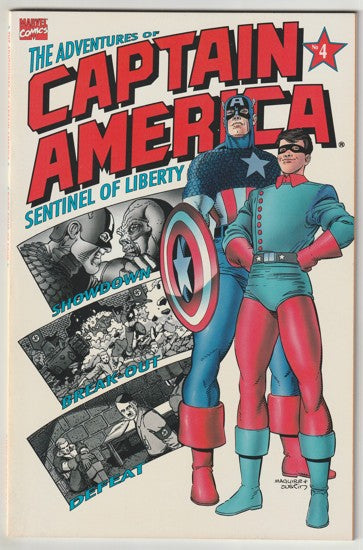 The Adventures of Captain America (1991-92) - 4 issue mini series