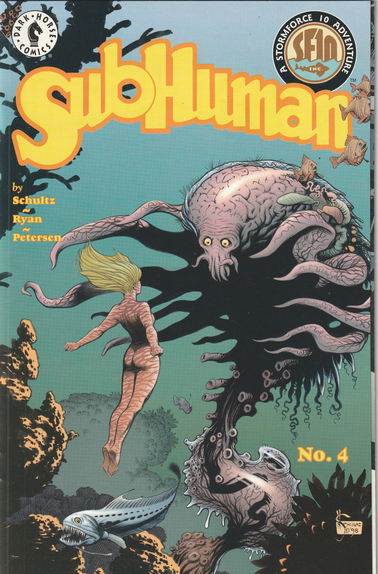 SubHuman (1999) - 4 issue mini series