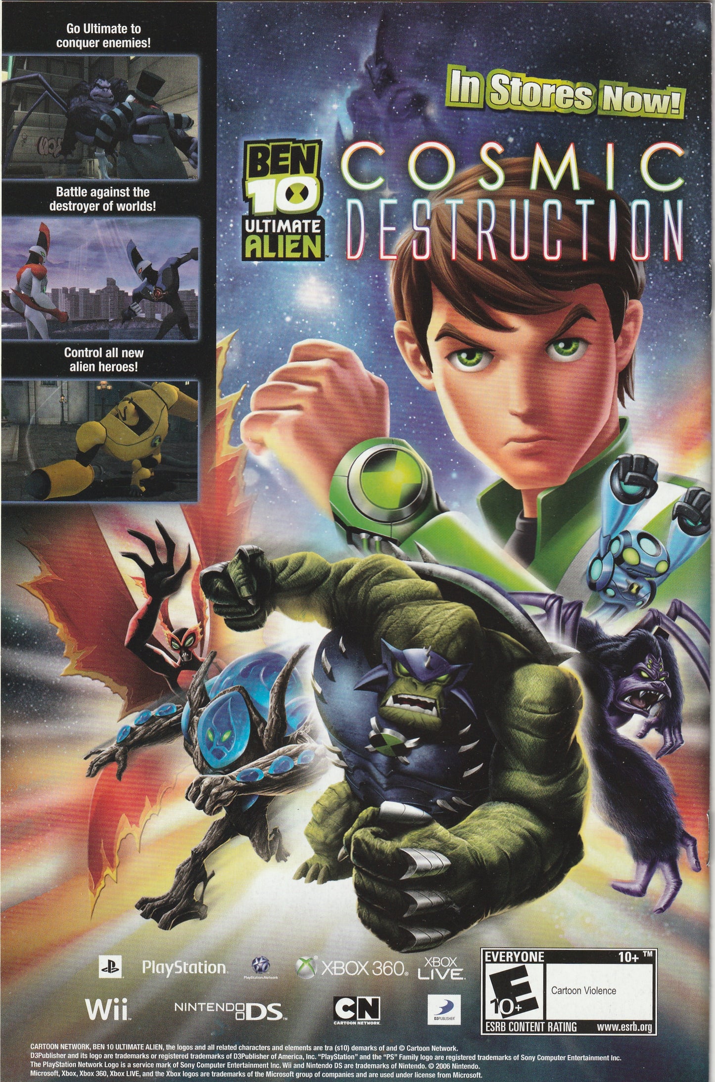 Cartoon Network Action Pack #53 (2010) - Ben 10 Ultimate Alien, Samurai Jack