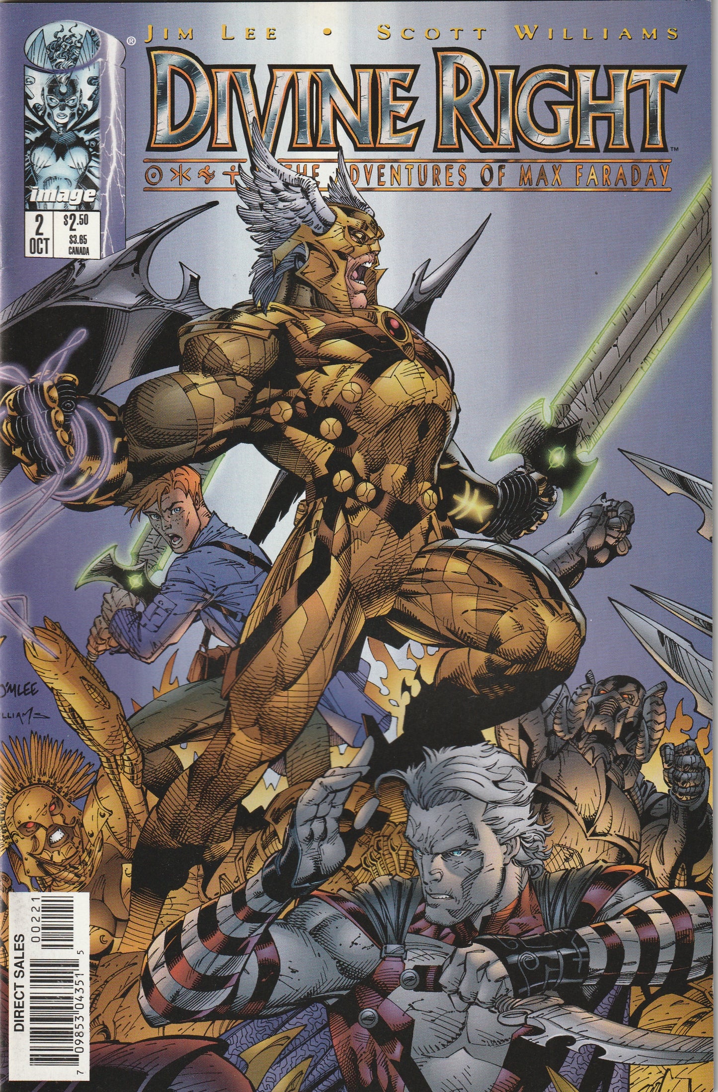 Divine Right #2 (1997) - Jim Lee, Scott Williams