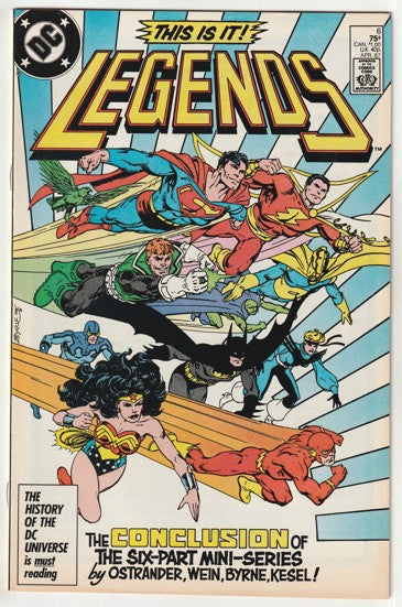 Legends (1986-1987) - Complete 6 issue mini-series