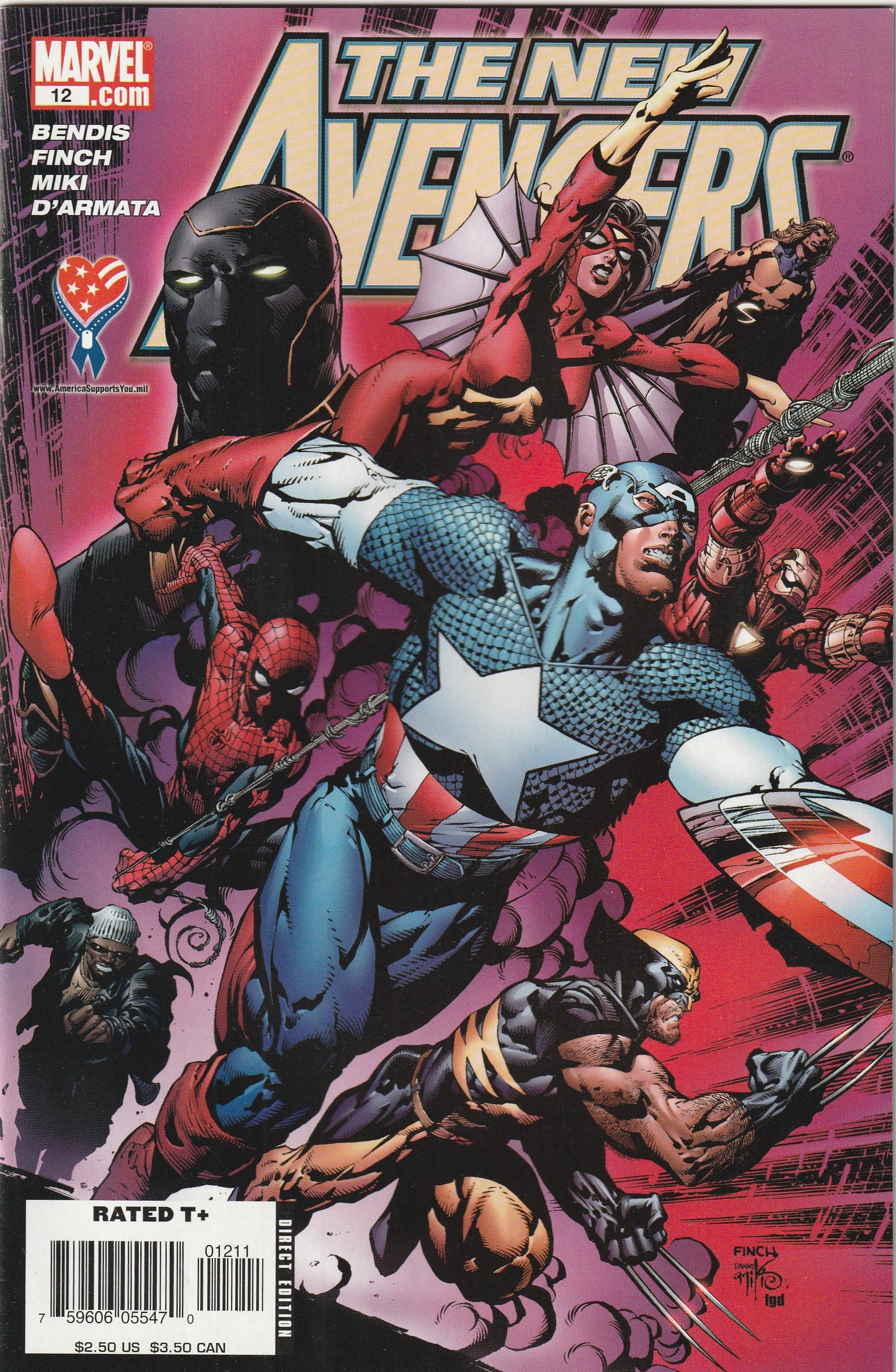New Avengers #12 (2005) - 2nd appearance of Maya Lopez as Ronin