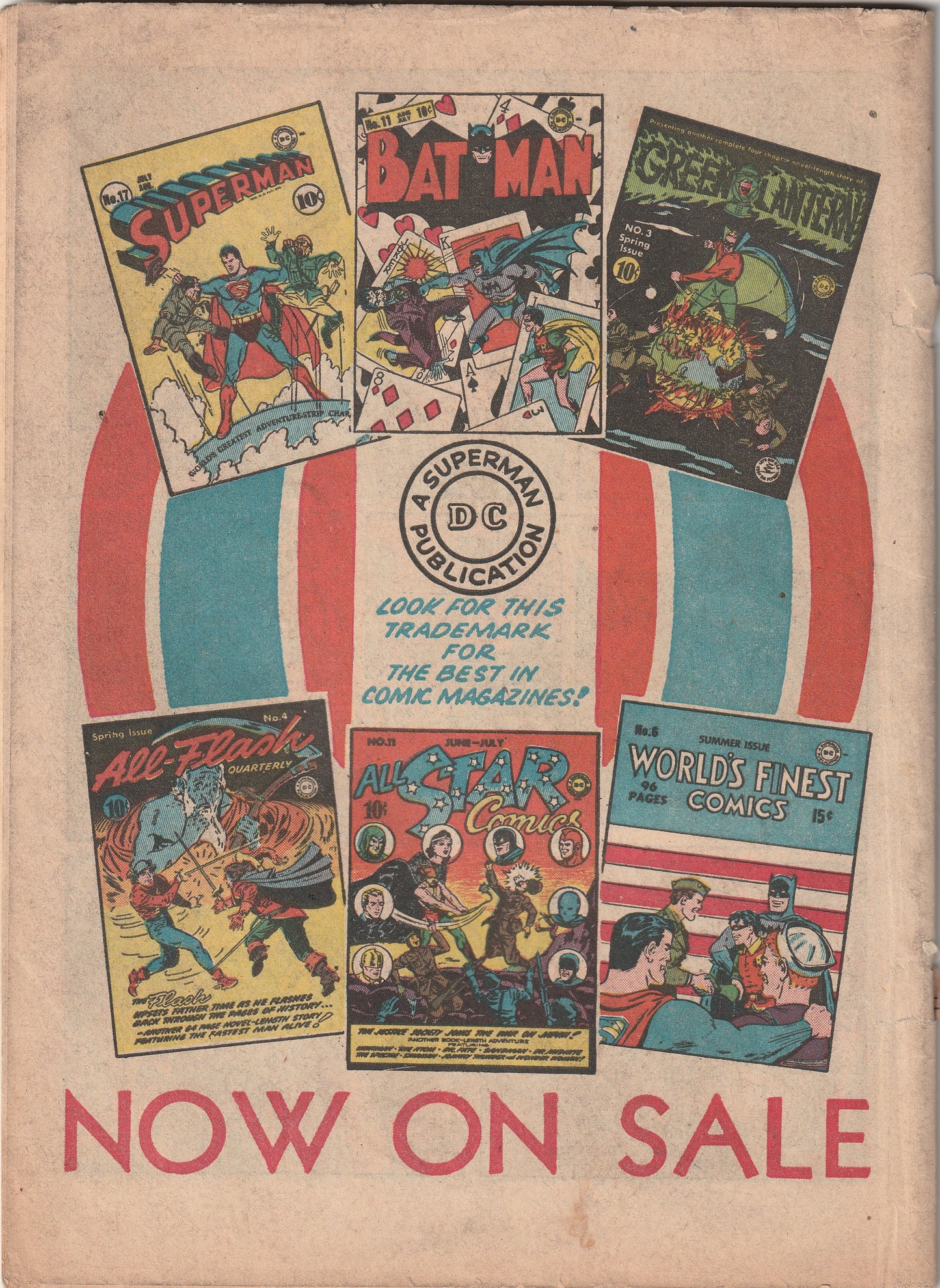 Star Spangled Comics #10 (1942) - *Coverless* - Simon & Kirby, Jerry Siegel