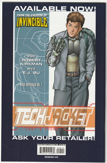 Invincible #25 (2005)- 1st Appearance of Science Dog