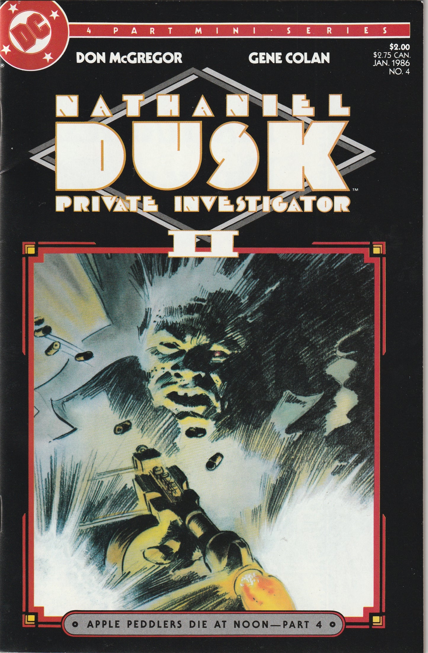 Nathaniel Dusk II (1985) - Complete 4 issue mini-series