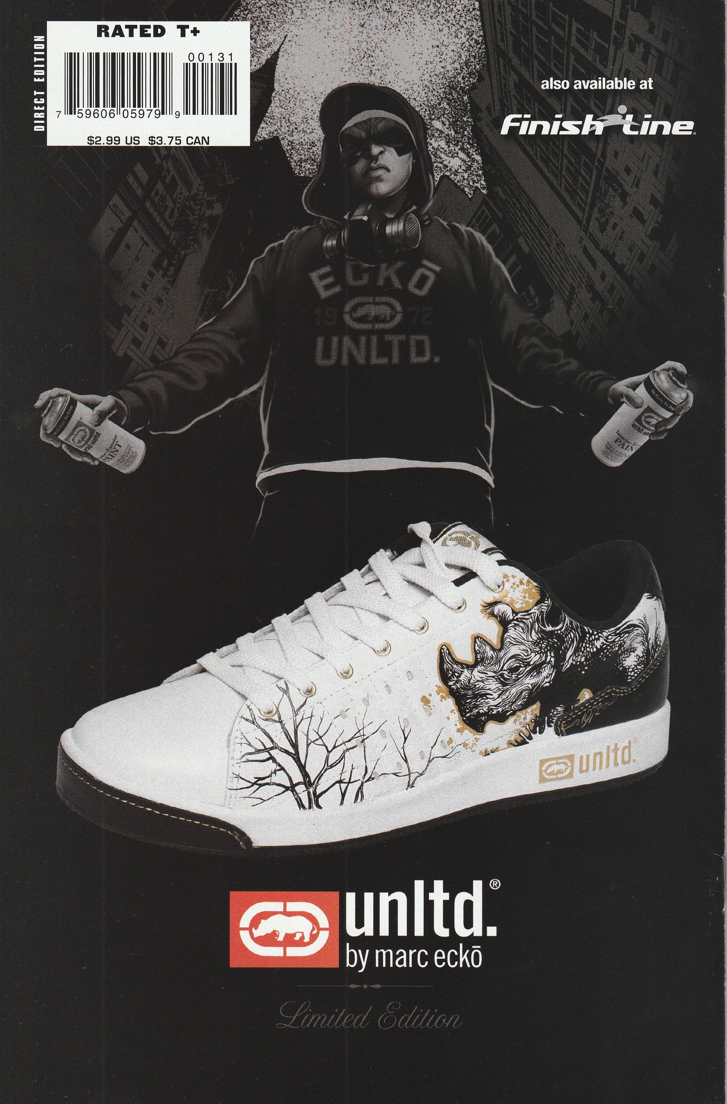 Punisher War Journal #1 (2007) - 2nd Print Ariel Olivetti Variant Cover