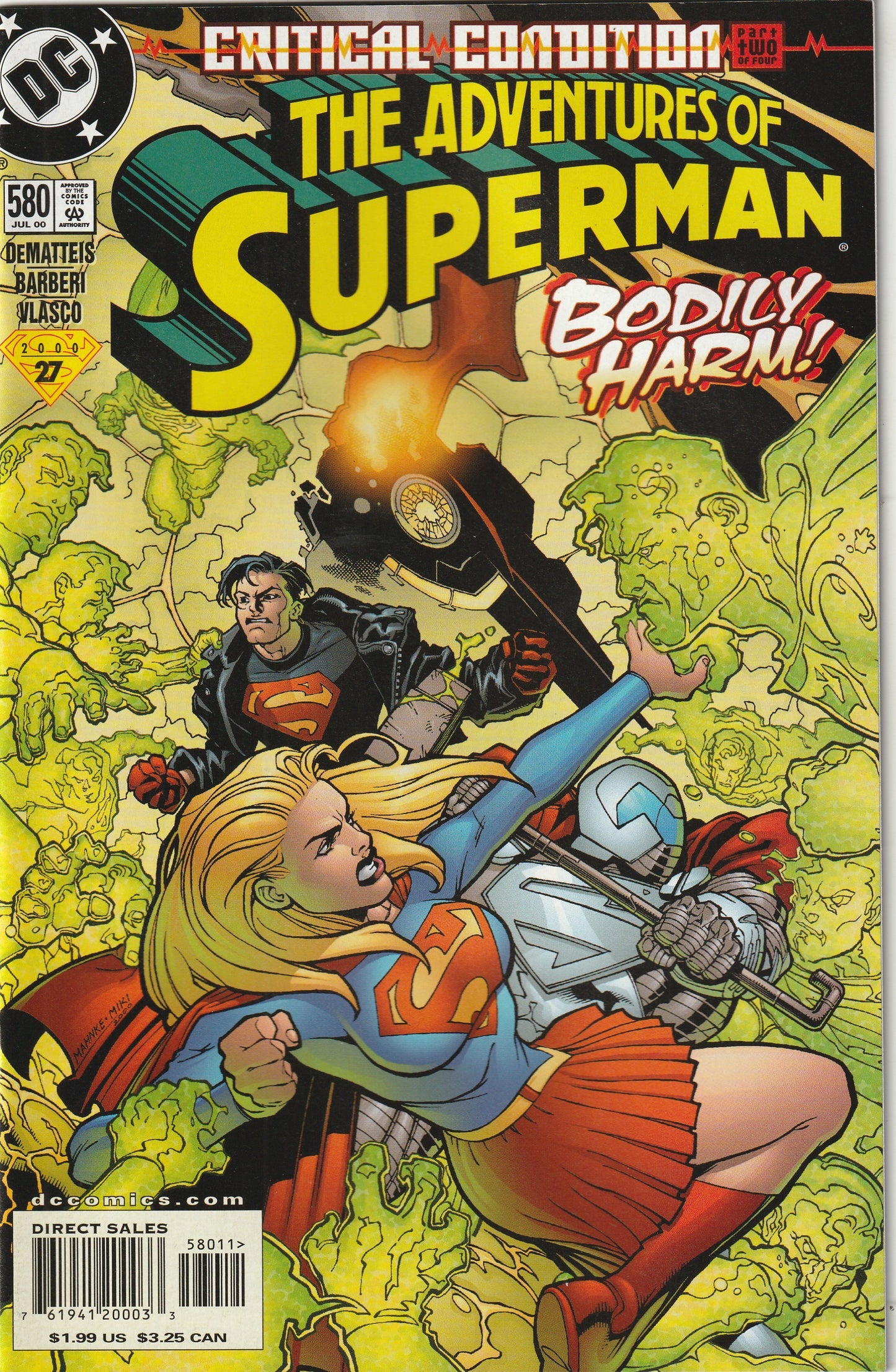 Adventures of Superman #580 (2000)