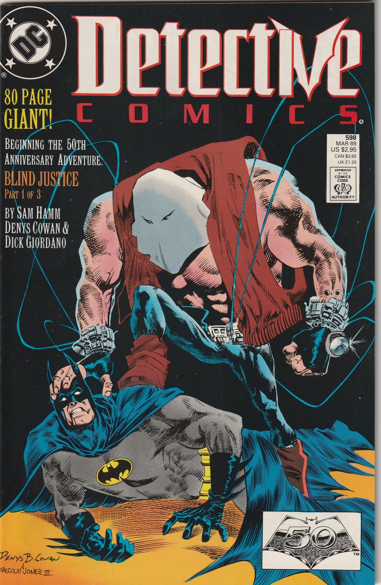 Detective Comics #598 (1989) - Blind Justice!