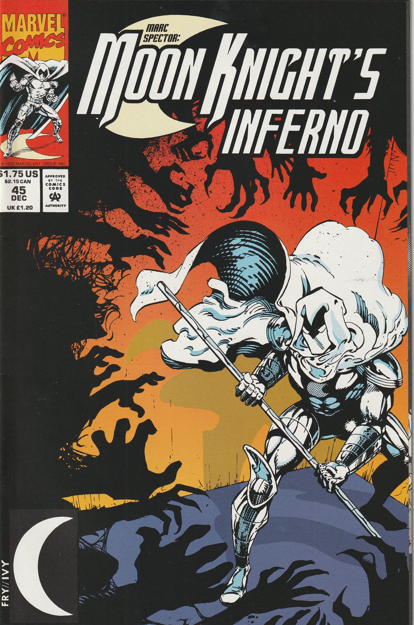 Marc Spector: Moon Knight #45 (1992)