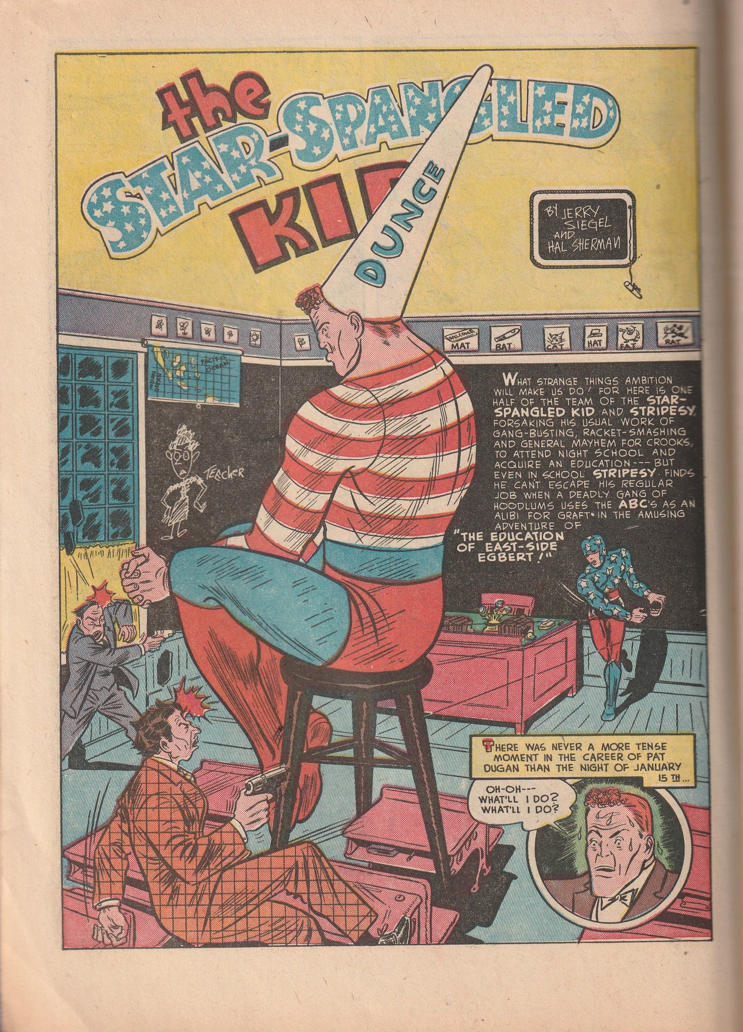 Star Spangled Comics #10 (1942) - *Coverless* - Simon & Kirby, Jerry Siegel