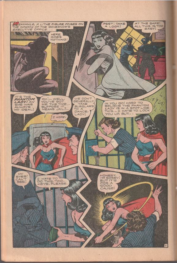 Daring Adventures #12 (1963) - Phantom Lady reprints