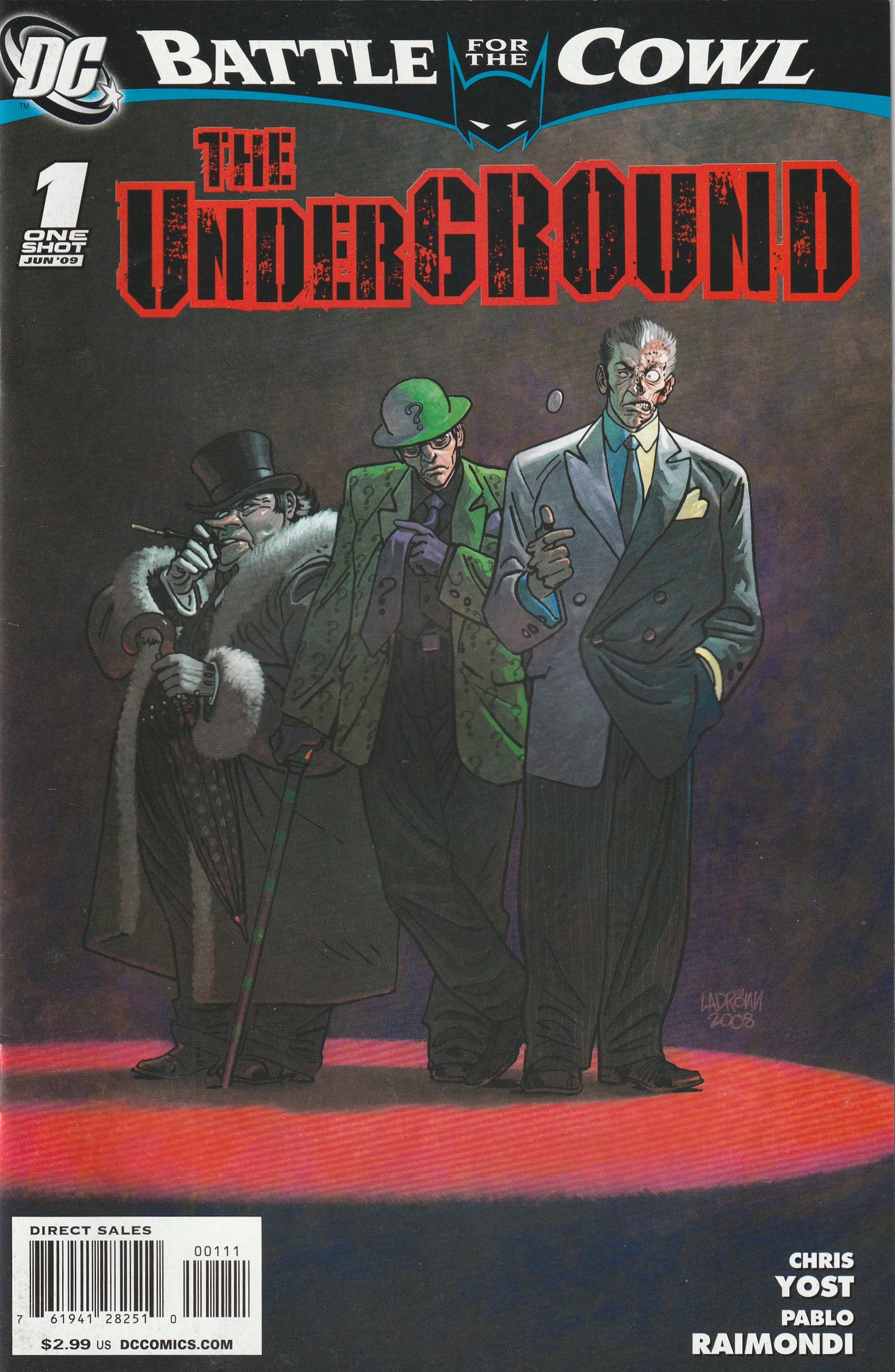 The Underground #1 (2009) - Battle for the Cowl