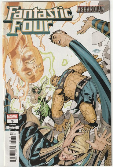Fantastic Four #9 (LGY #654, Volume 6, 2019) - Terry Dodson Asgardian Variant Cover