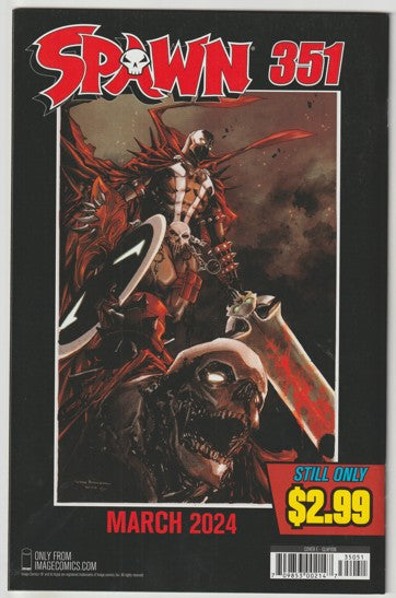 Spawn #350 (2024) - Cover E Jonathan Glapion Variant Cover