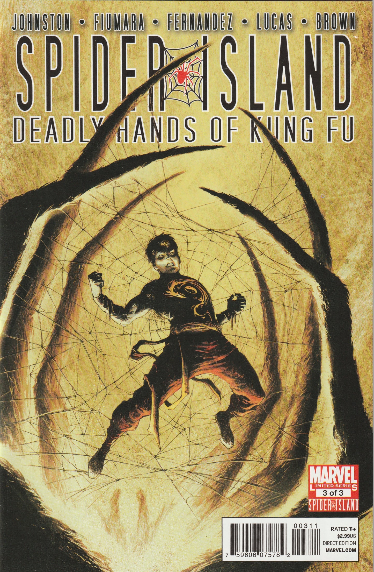 Spider Island Deadly Hands of Kung Fu (2011) - 3 issue mini series