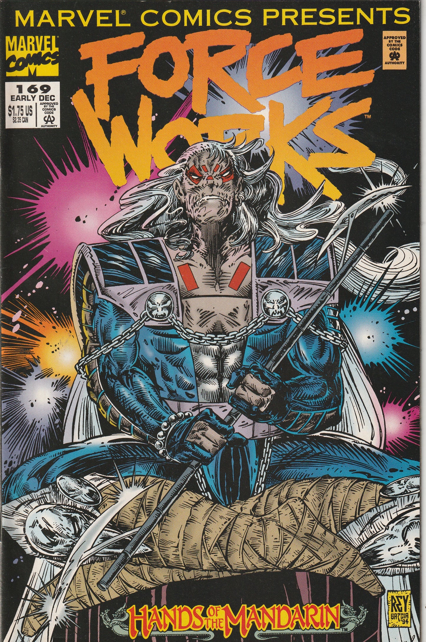 Marvel Comics Presents #169 (1994) - Force Works, Vengeance, Mandarin