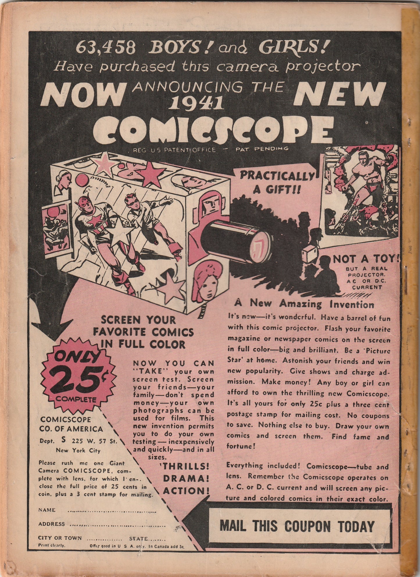 Speed Comics #13 (1941) - Intro Captain Freedom & Young Defenders