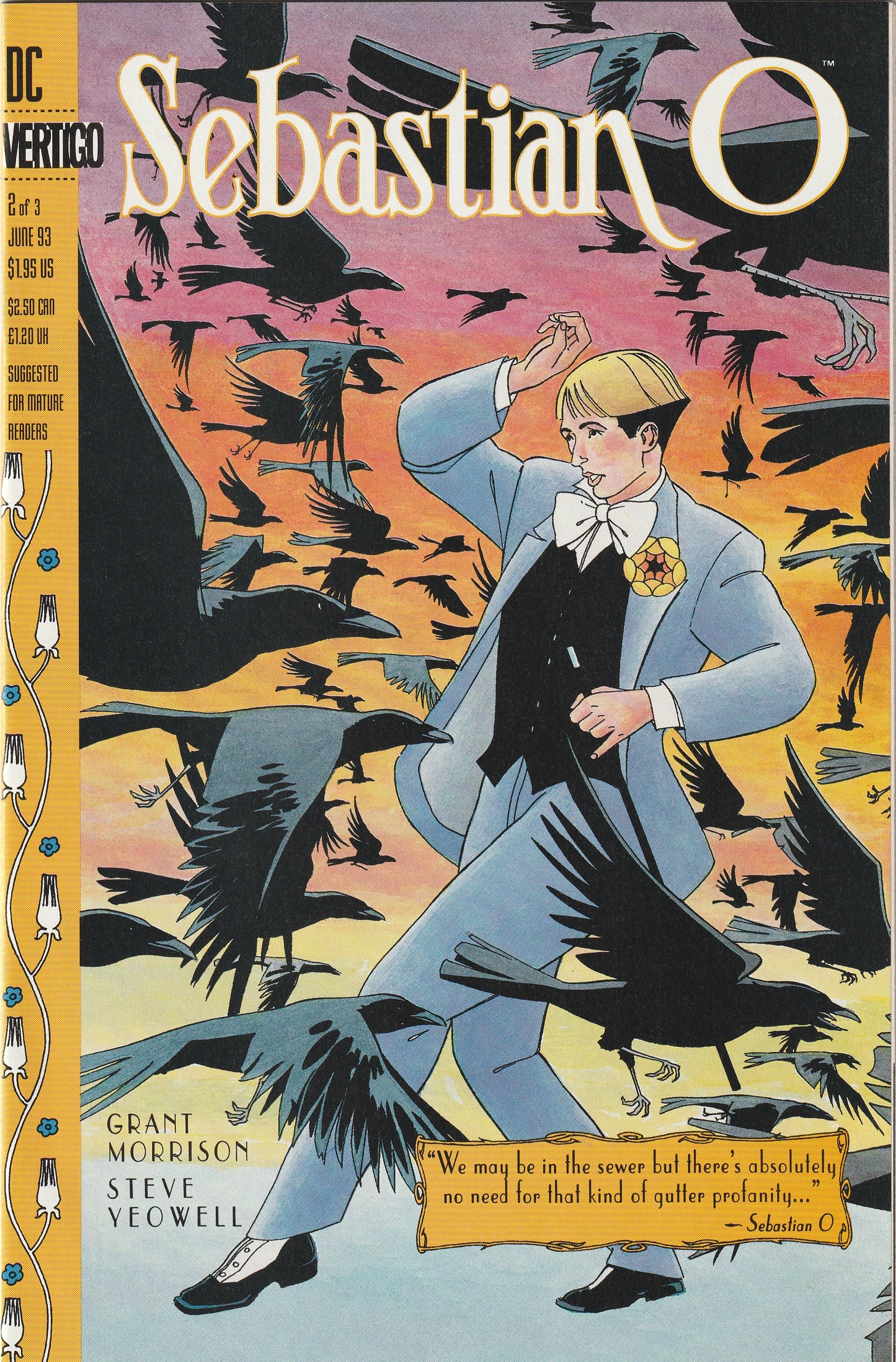 Sebastian O (1993) - 3 issue mini-series - Grant Morrison