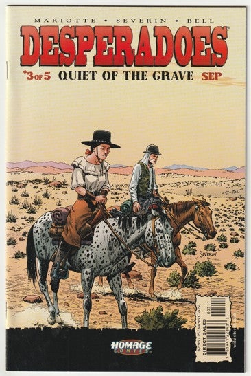 Desperadoes: Quiet of the Grave (2001) - 5 issue mini series - John Severin