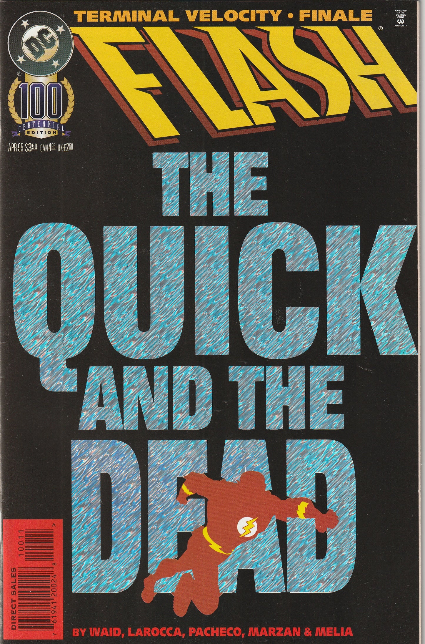 Flash #100 (Volume 2, 1995) - Holographic cover