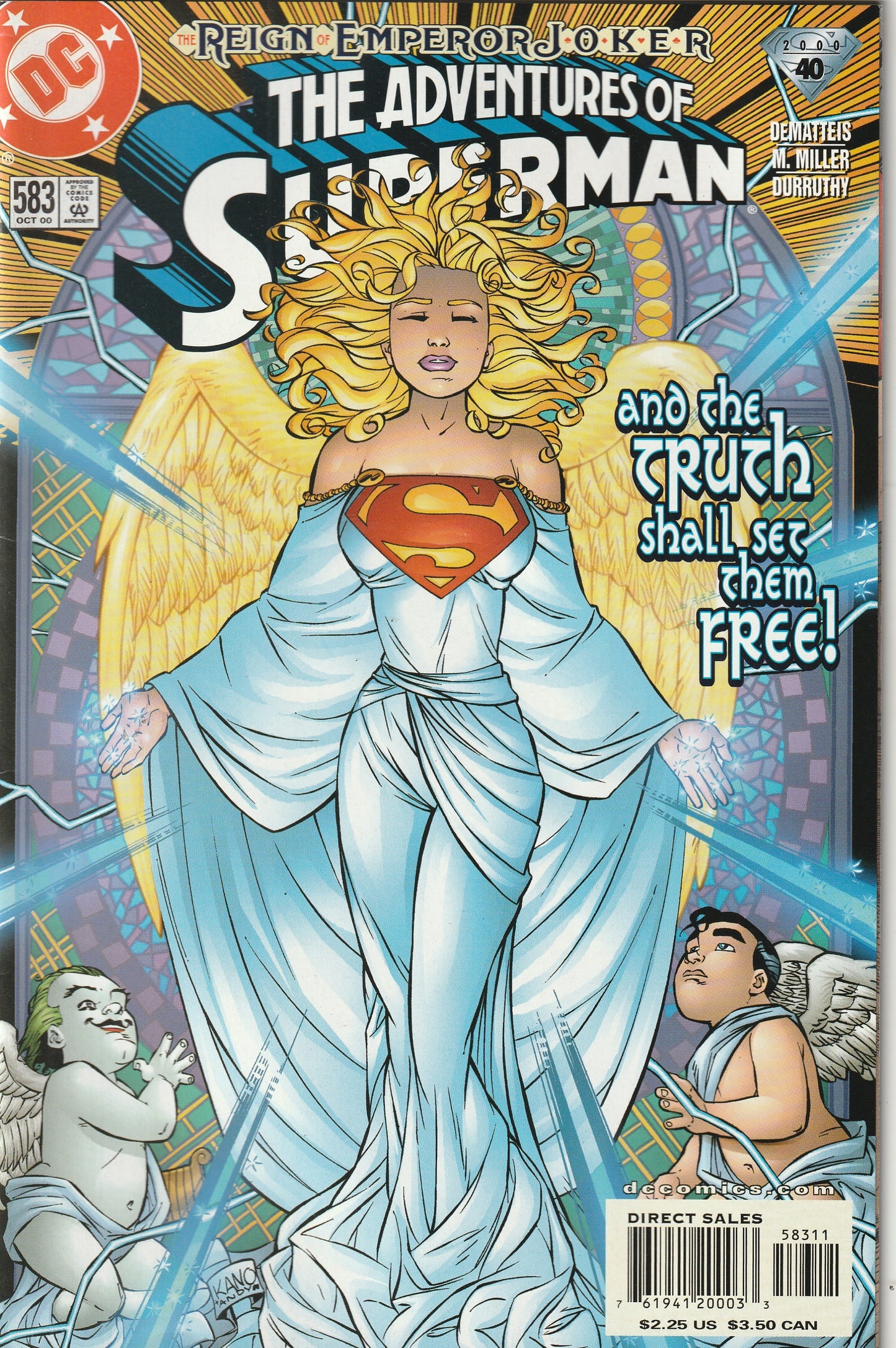 Adventures of Superman #583 (2000) - Reign Emperor Joker