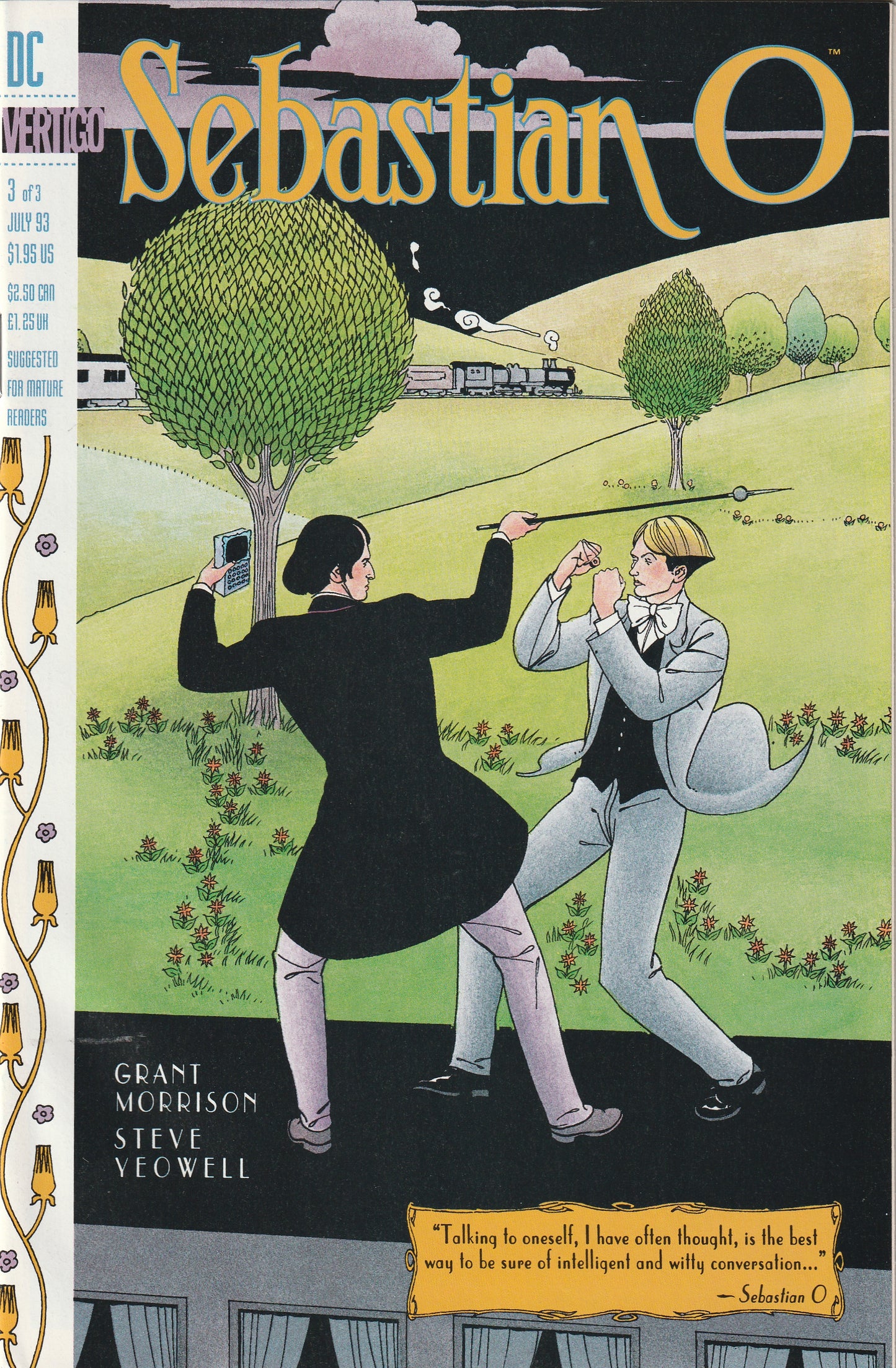 Sebastian O (1993) - 3 issue mini-series - Grant Morrison