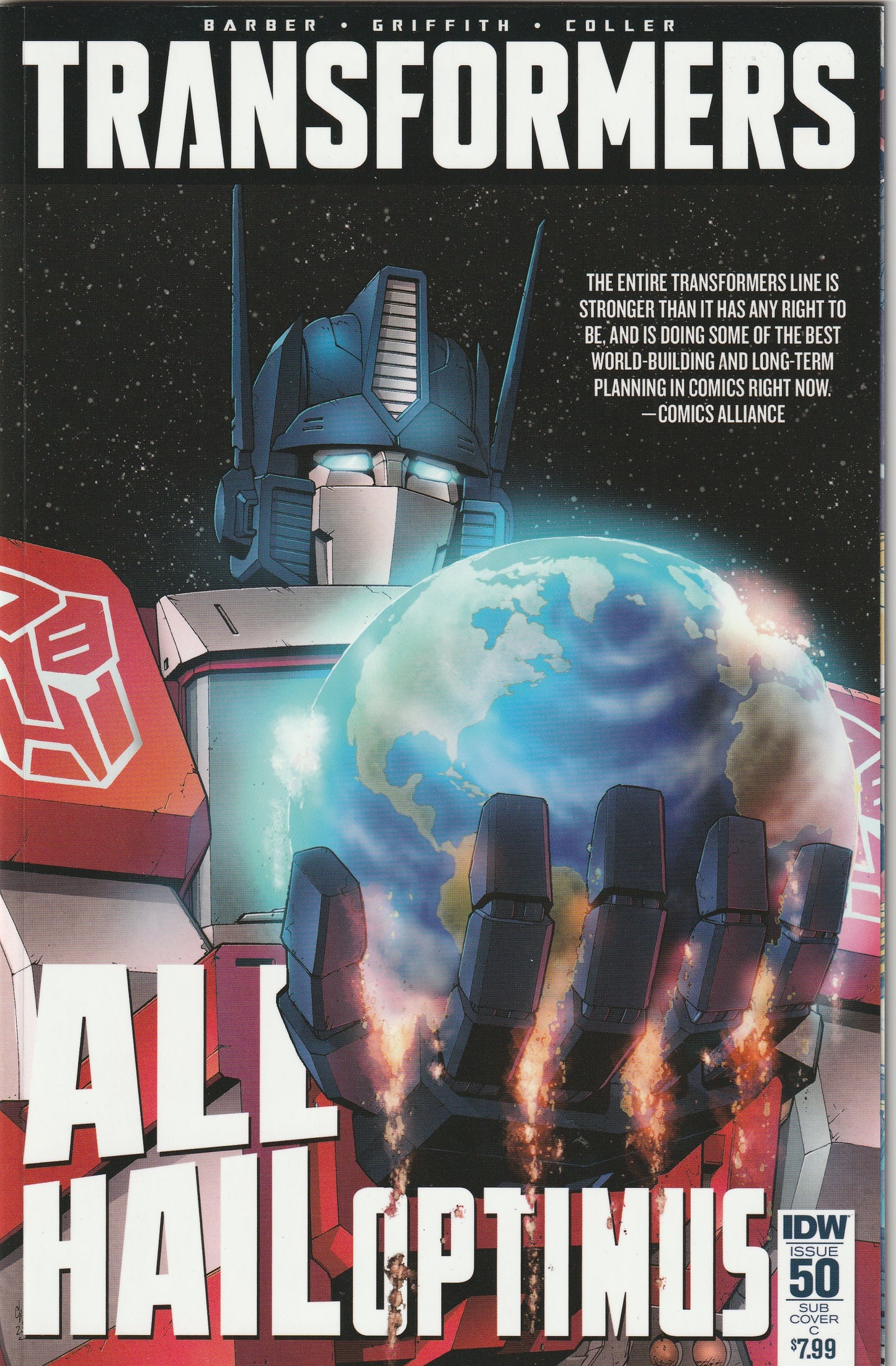 TransFormers: More Than Meets The Eye #50 (2016)