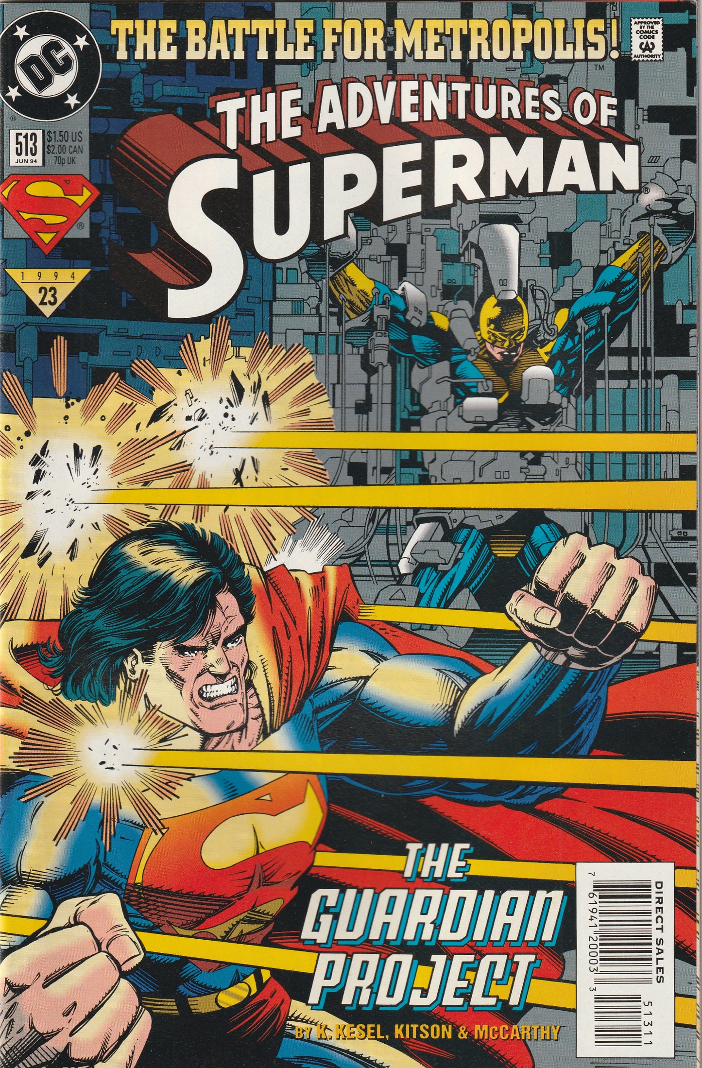Adventures of Superman #513 (1994)