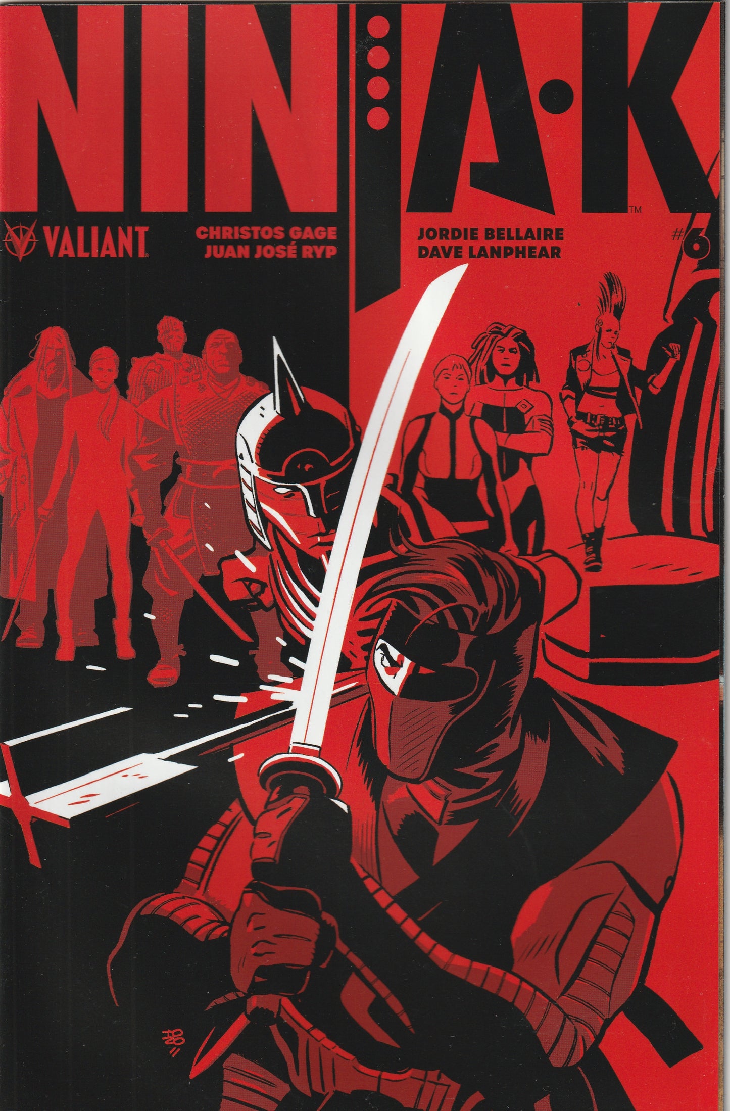 Ninja-K #6 (2018) - Cover A by Tonci Zonjic