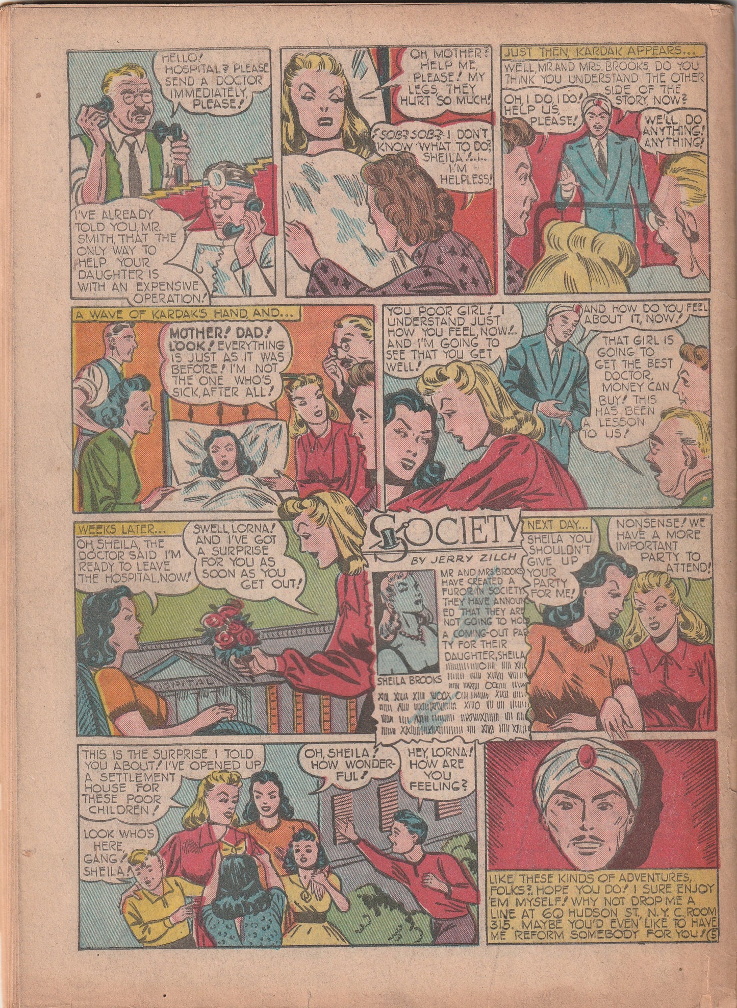 Top Notch Comics #18 (1941) - *Coverless* - The Black Hood