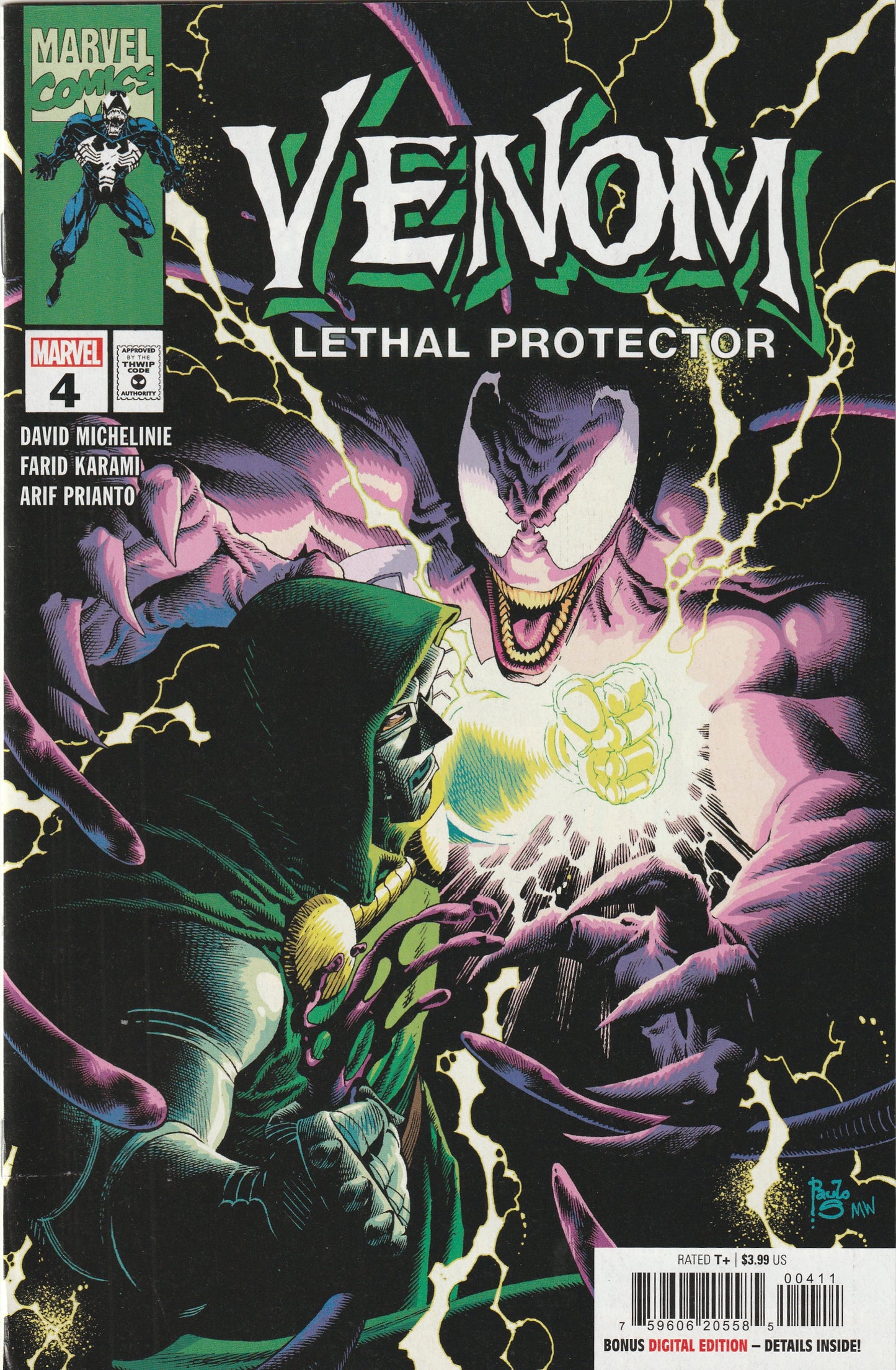 Venom Lethal Protector II #4 (2023) - Regular Paulo Siqueira Cover
