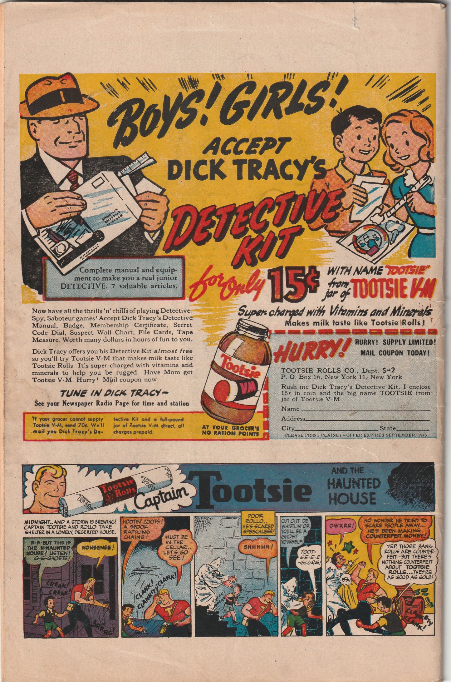 Shadow Comics Vol 4 #11 (1945)