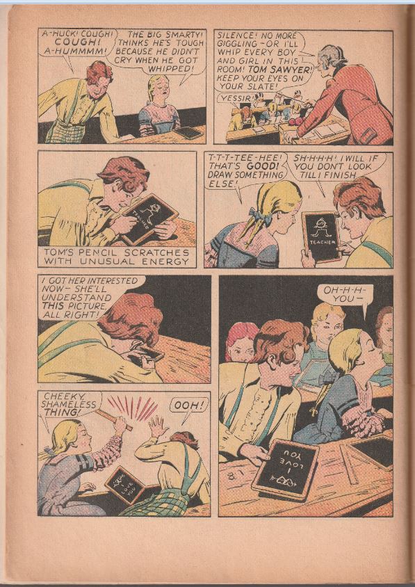 Famous Stories #2 (1942) - The Adventures of Tom Sawyer by Mark Twain