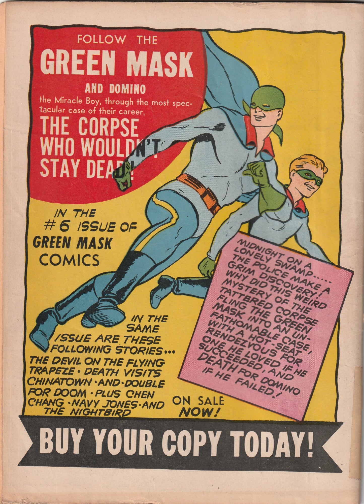 Wonderworld Comics #29 (1941) - Torture cover