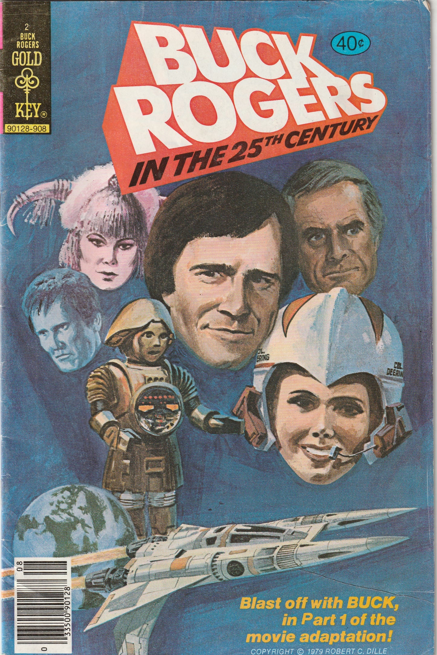Buck Rogers #2 (1979) - Movie adaptation, painted cover
