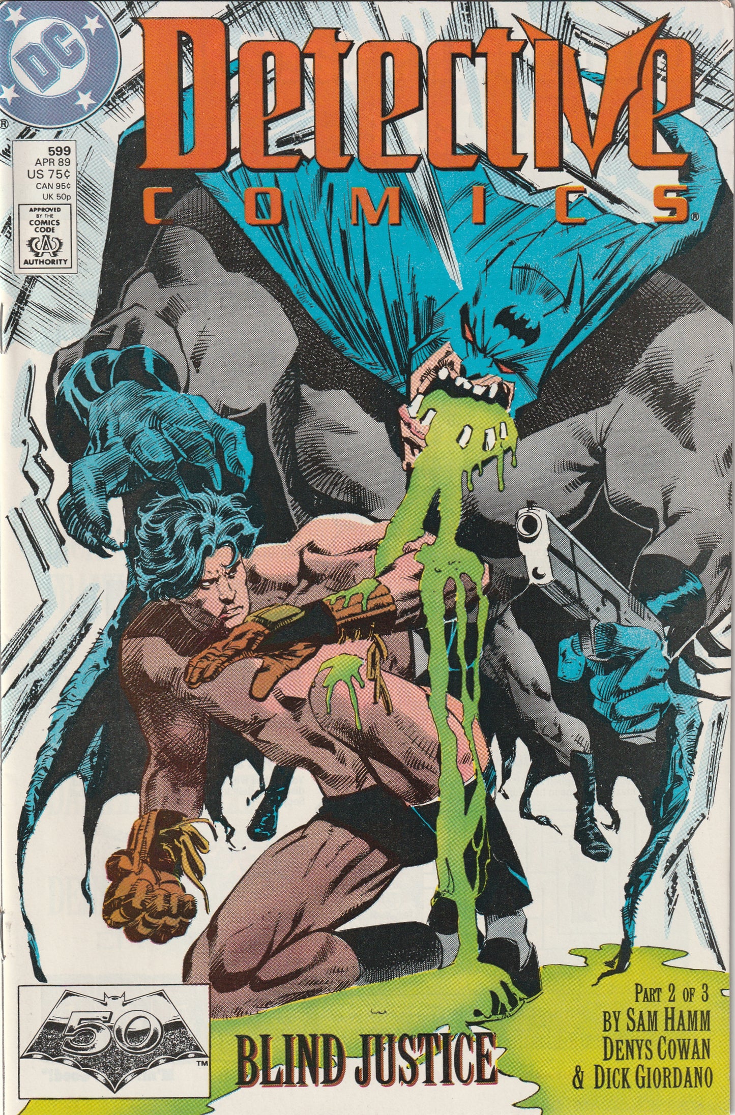 Detective Comics #599 (1989) - Blind Justice, 1st Appearance of Henri Ducard