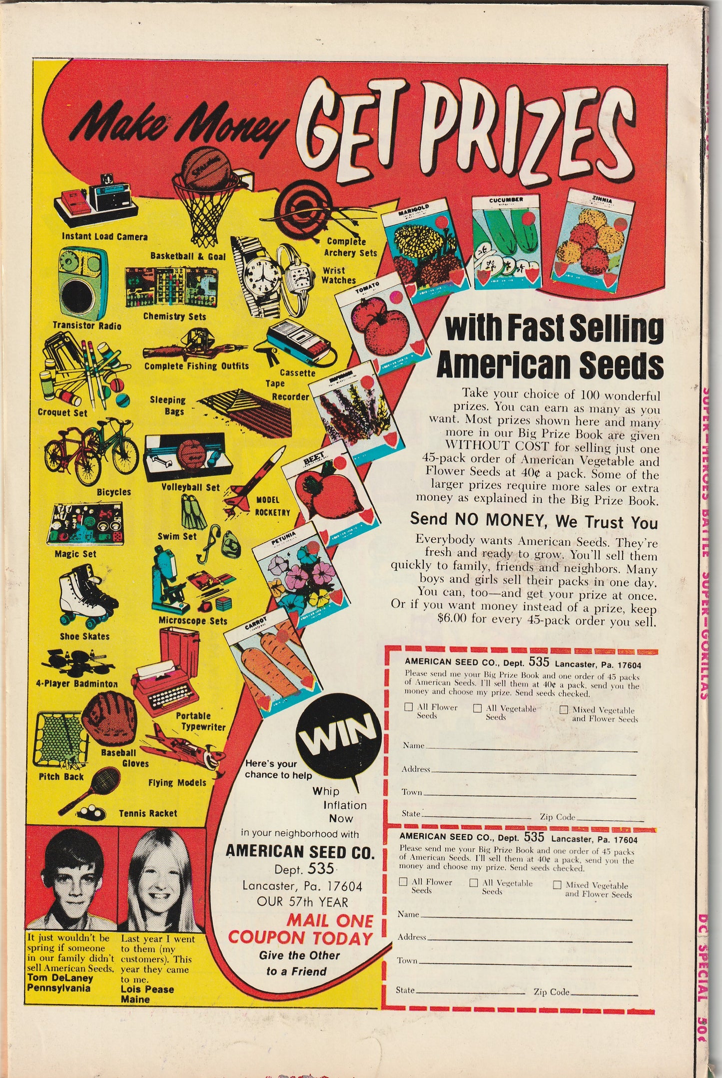 DC Special #16 (1975) Presents Super-Heroes Battle Super-Gorillas