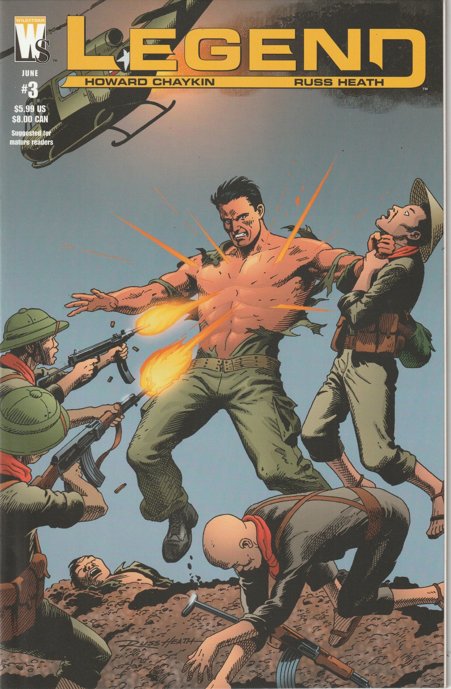 Legend (2005) - 4 issue mini series, Howard Chaykin, Russ Heath