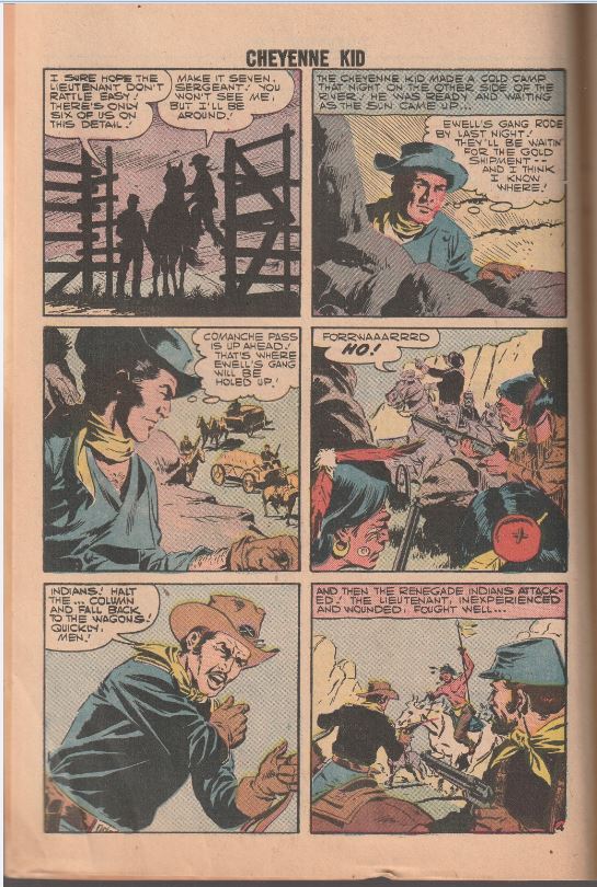 Cheyenne Kid #12 (1958) - Williamson/Torres art