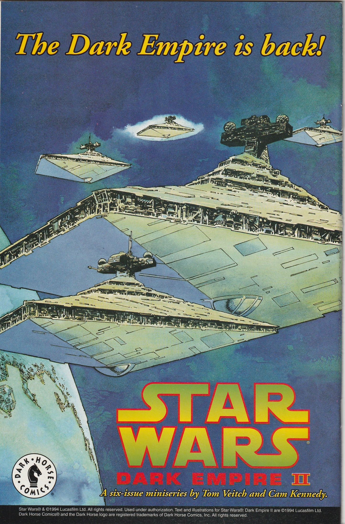 Star Wars: Tales of the Jedi - Dark Lords of the Sith #3 (1994)