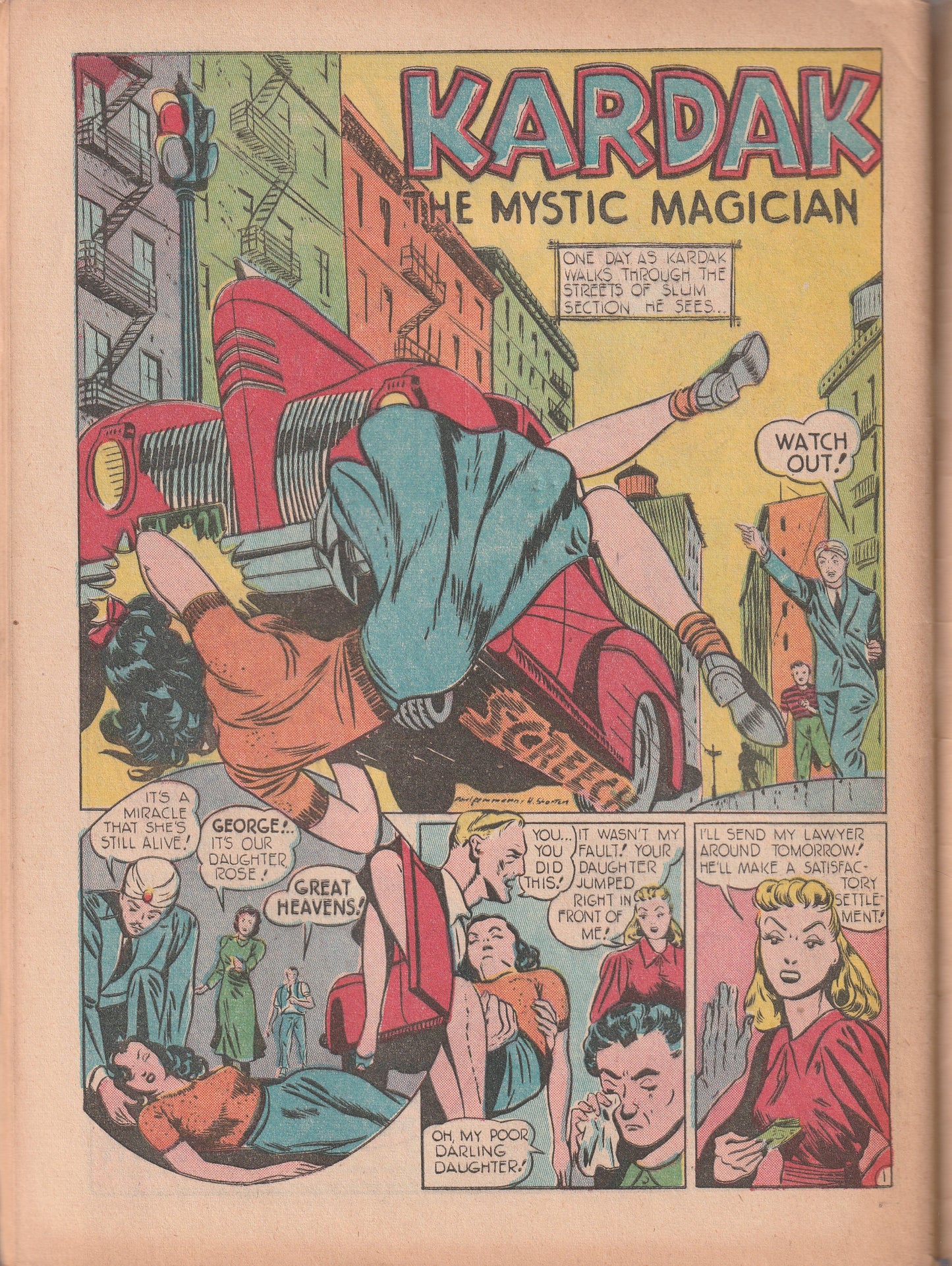 Top Notch Comics #18 (1941) - *Coverless* - The Black Hood