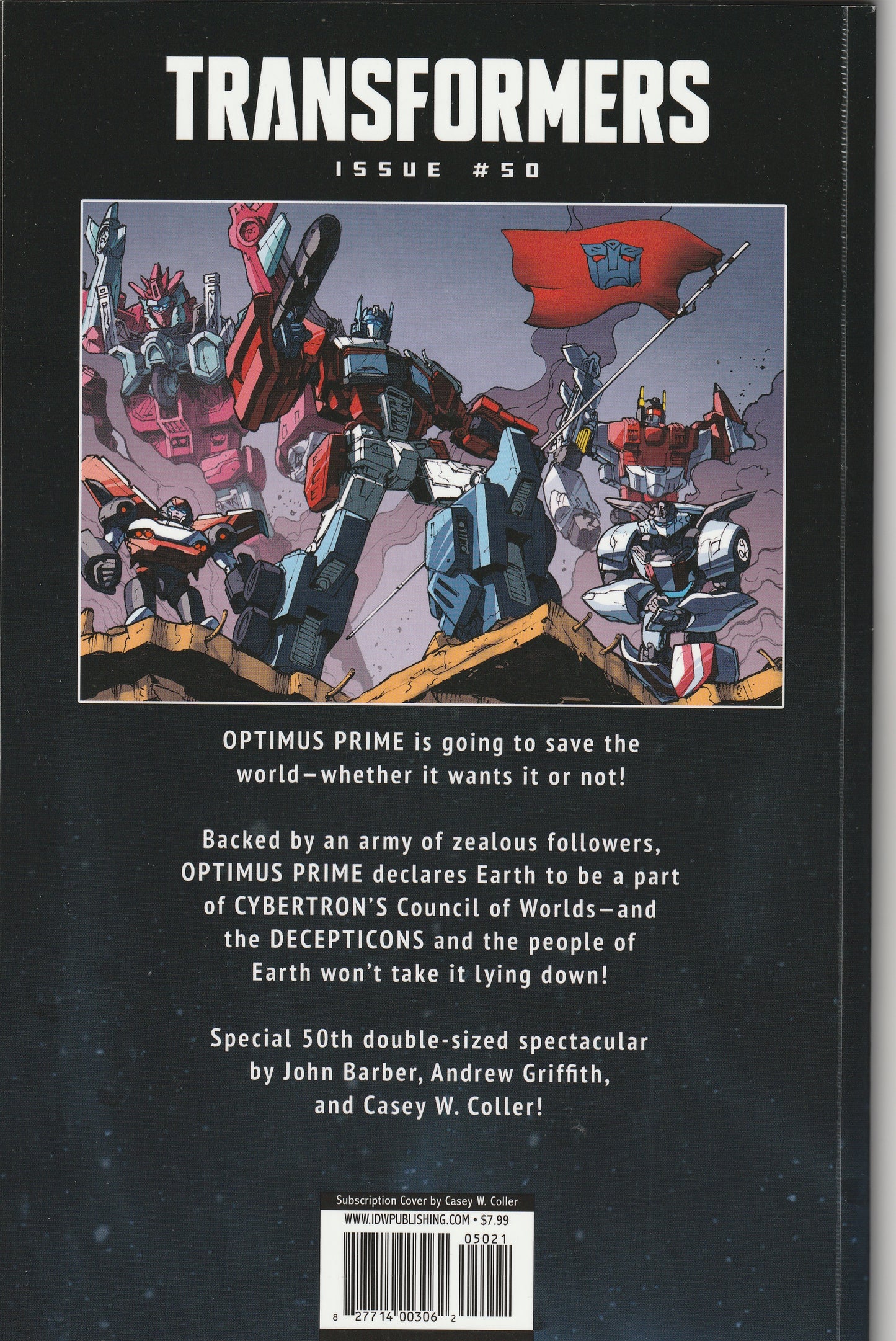 TransFormers: More Than Meets The Eye #50 (2016)